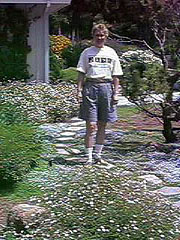 Luann on the Front Path