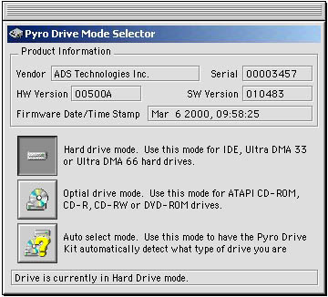 Pyro Mode Selector Utility